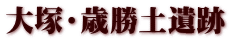 大塚・歳勝土遺跡